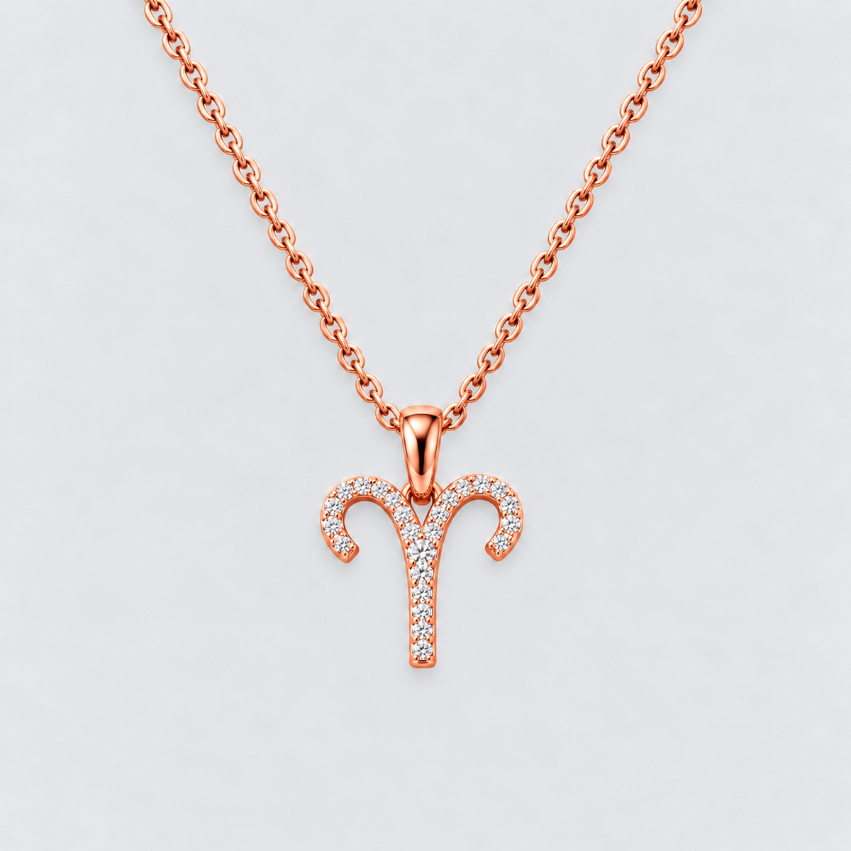 Lab Grown Diamond Round Cluster Pendant Necklace 0.35 Ct. (EF/VVS-VS)