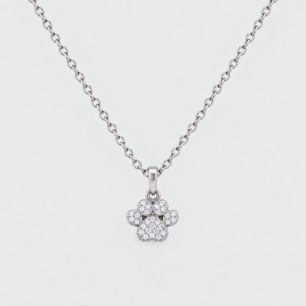 Lab Grown Diamond Round 0.30 Ct. Cluster Pendant Necklace (EF/VVS-VS)