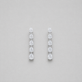 4 Ct. Lab Grown Diamond Pear Cut Dangle Earrings (VS-EF)