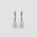 1.8 Ct. Lab Grown Diamond Round Cut Dangle Earring (EF/VVS-VS)