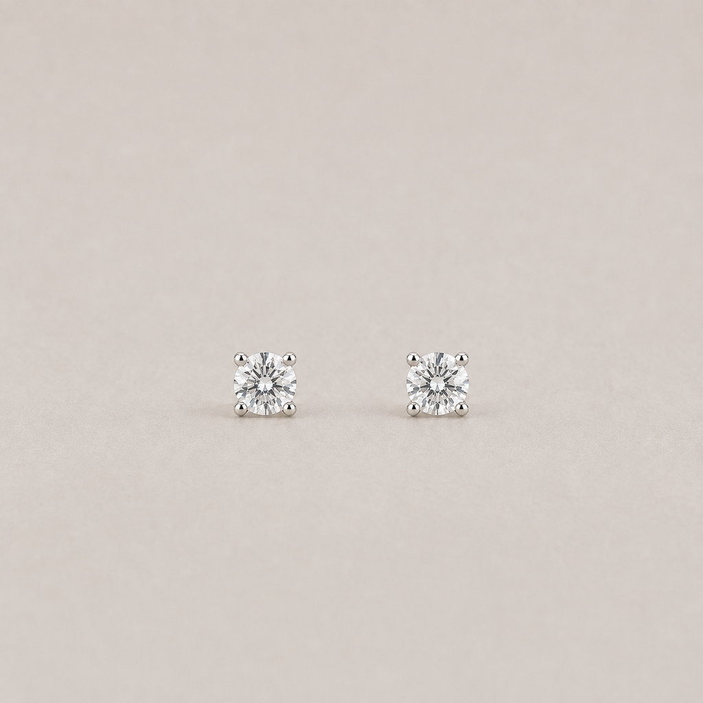 Lab-Grown Diamond Round-Cut Studs 0.50 Ct. (VS-EF)