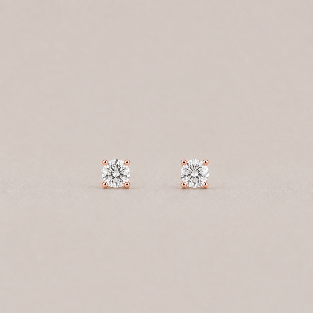 Lab-Grown Diamond Round-Cut Studs 0.50 Ct. (VS-EF)