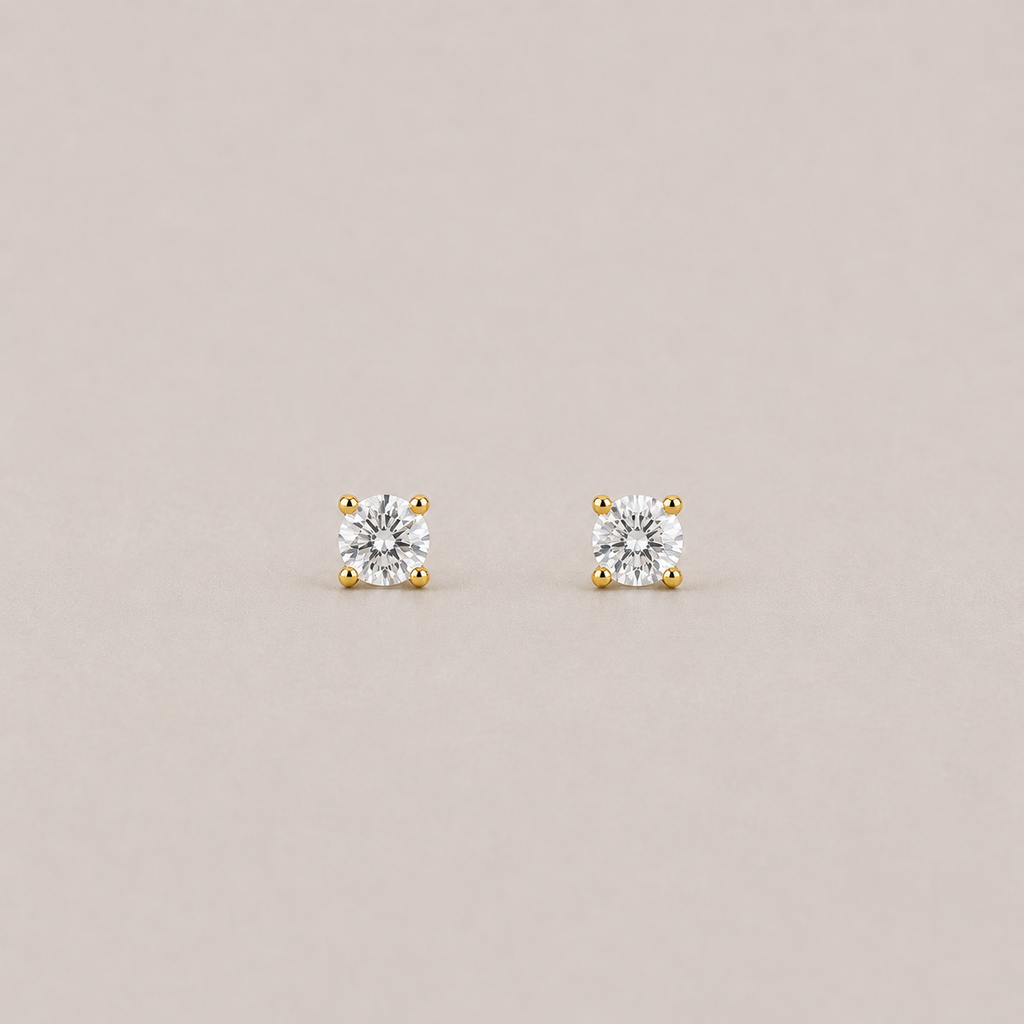 Lab-Grown Diamond Round-Cut Studs 0.50 Ct. (VS-EF)