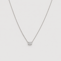 Lab-Grown Diamond Pendent Oval-Cut 0.50 (VS-EF)
