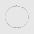 Lab Grown Diamond Station Bracelet 0.12 Ct. (EF-VS)