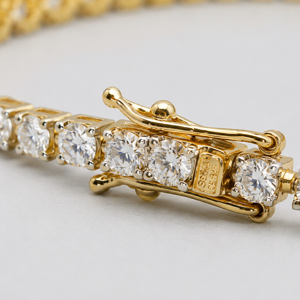 12.30 Ct. Lab Grown Diamond Tennis Bracelet (EF-VS SI)