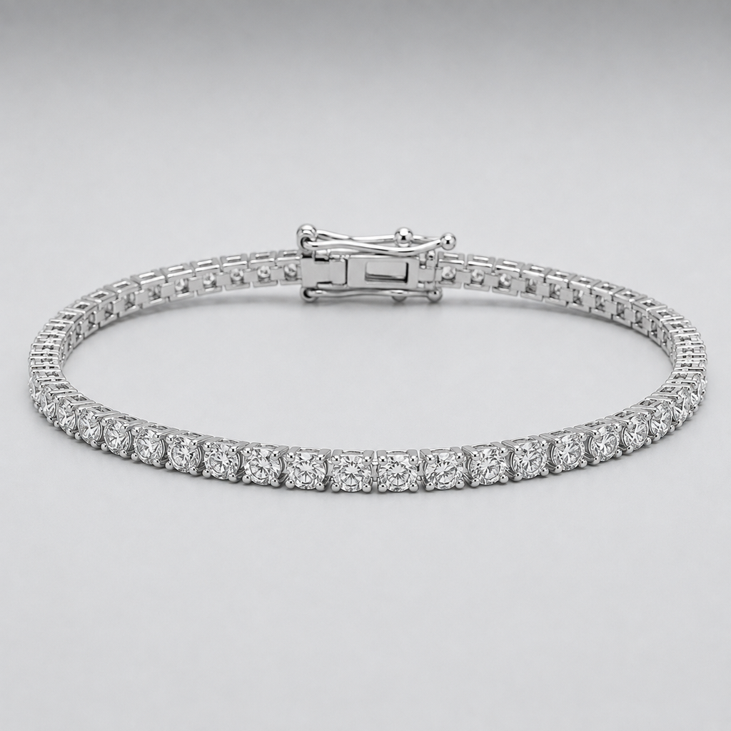 7.50 Ct. Lab Grown Diamond Tennis Bracelet (EF-VS SI)