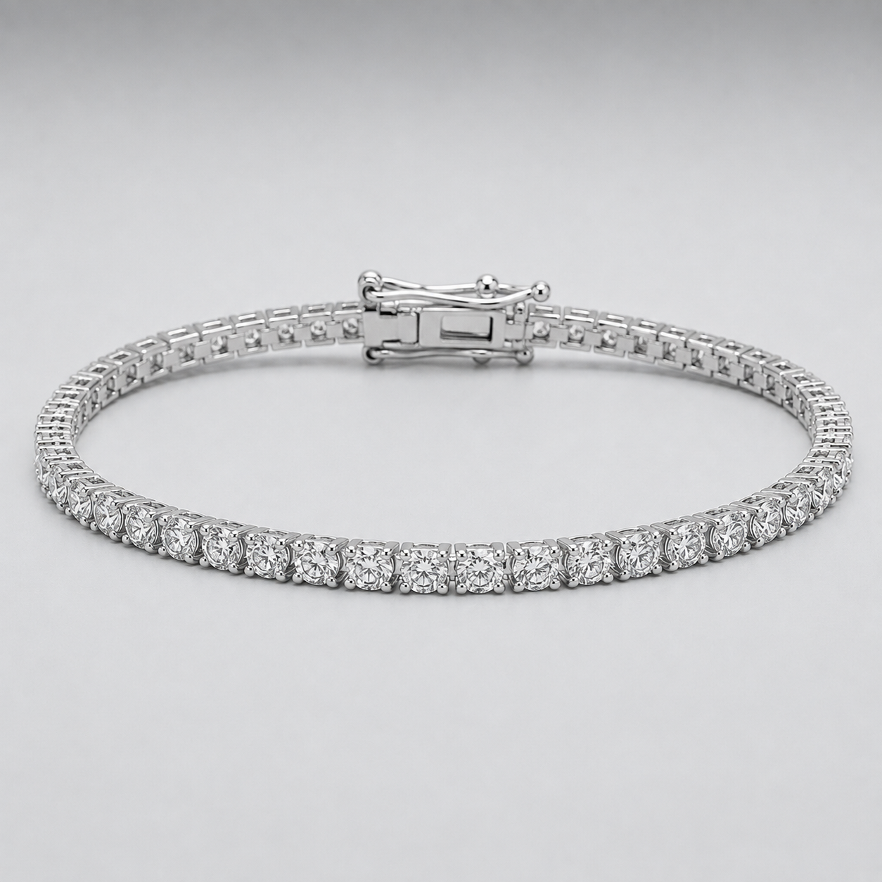 7.50 Ct. Lab Grown Diamond Tennis Bracelet (EF-VS SI)