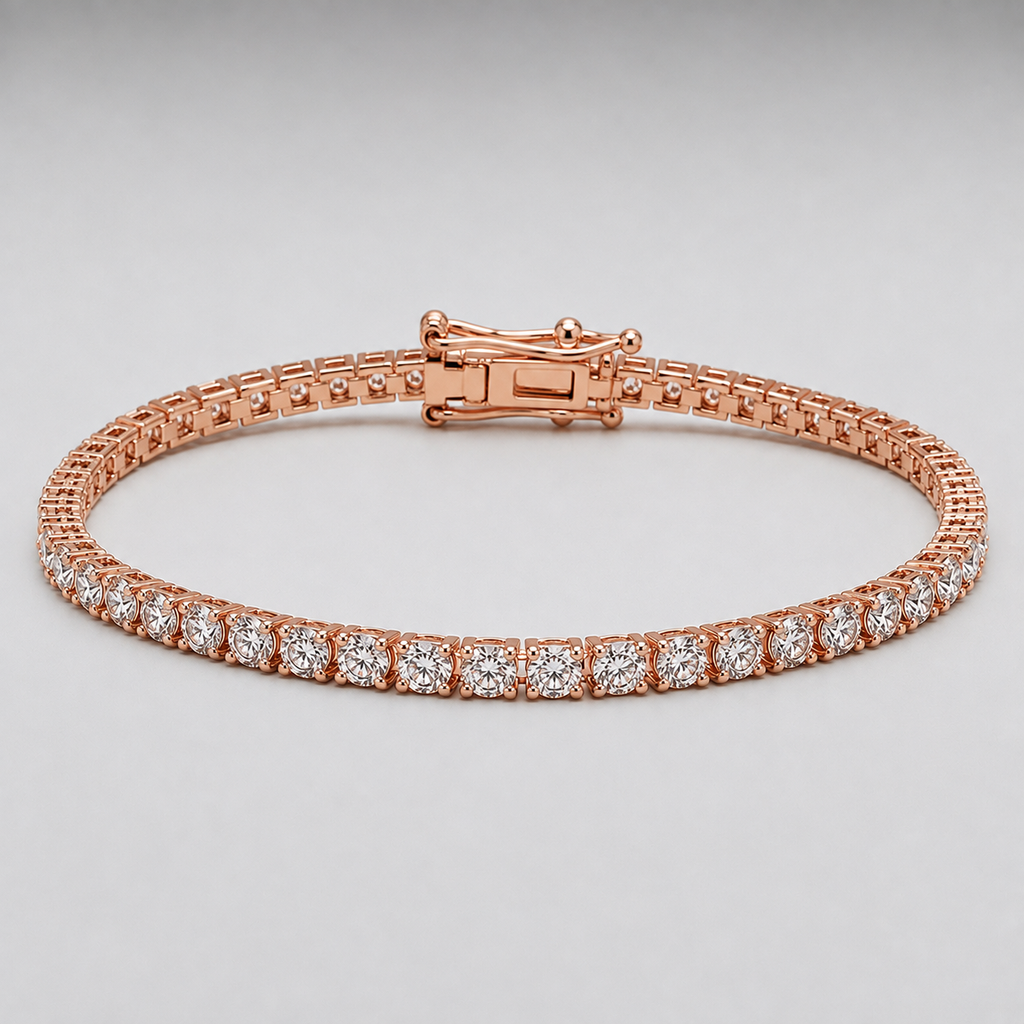 7.50 Ct. Lab Grown Diamond Tennis Bracelet (EF-VS SI)