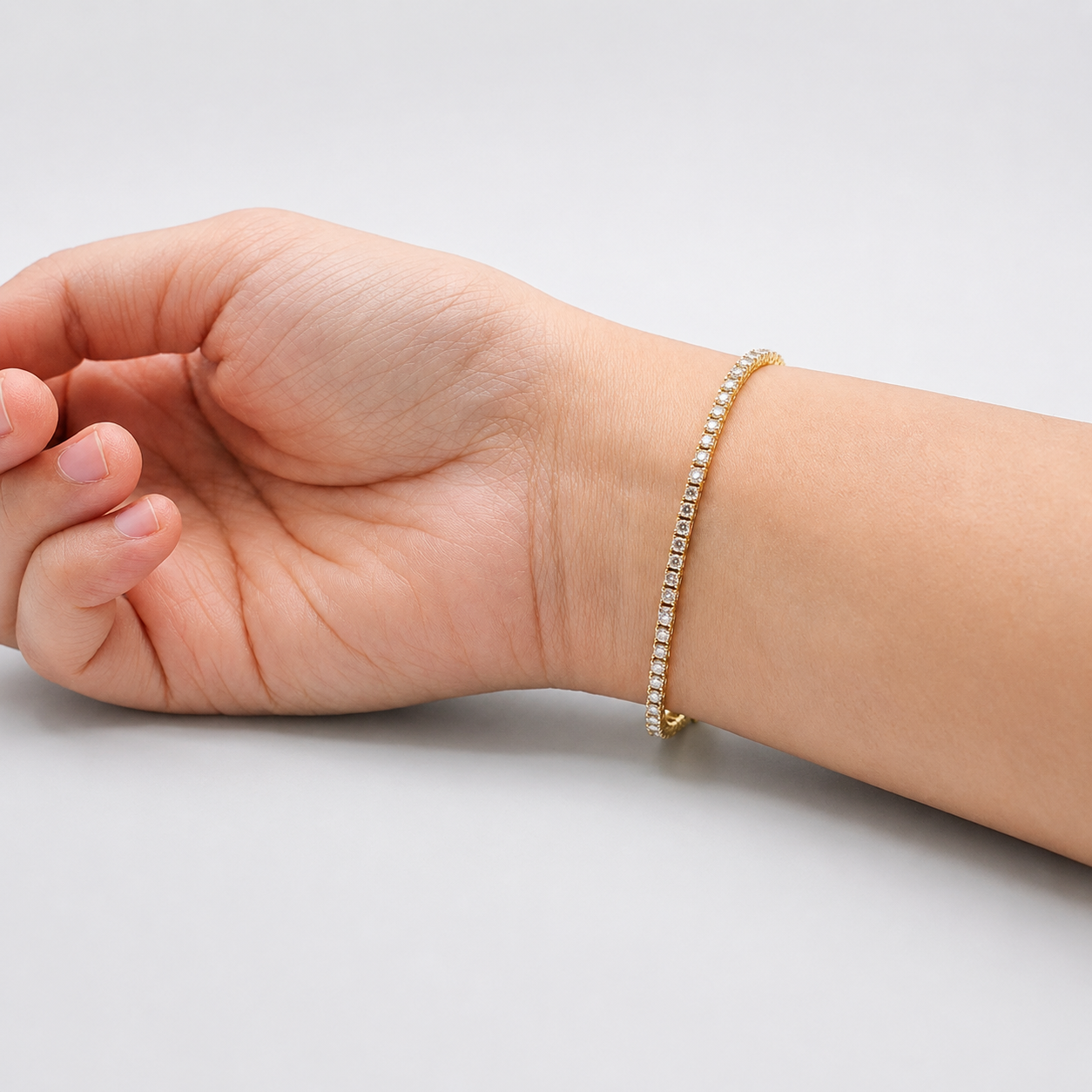 7.50 Ct. Lab Grown Diamond Tennis Bracelet (EF-VS SI)