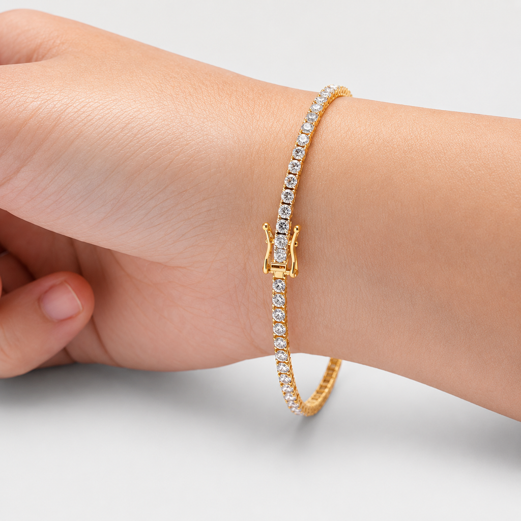 7.50 Ct. Lab Grown Diamond Tennis Bracelet (EF-VS SI)