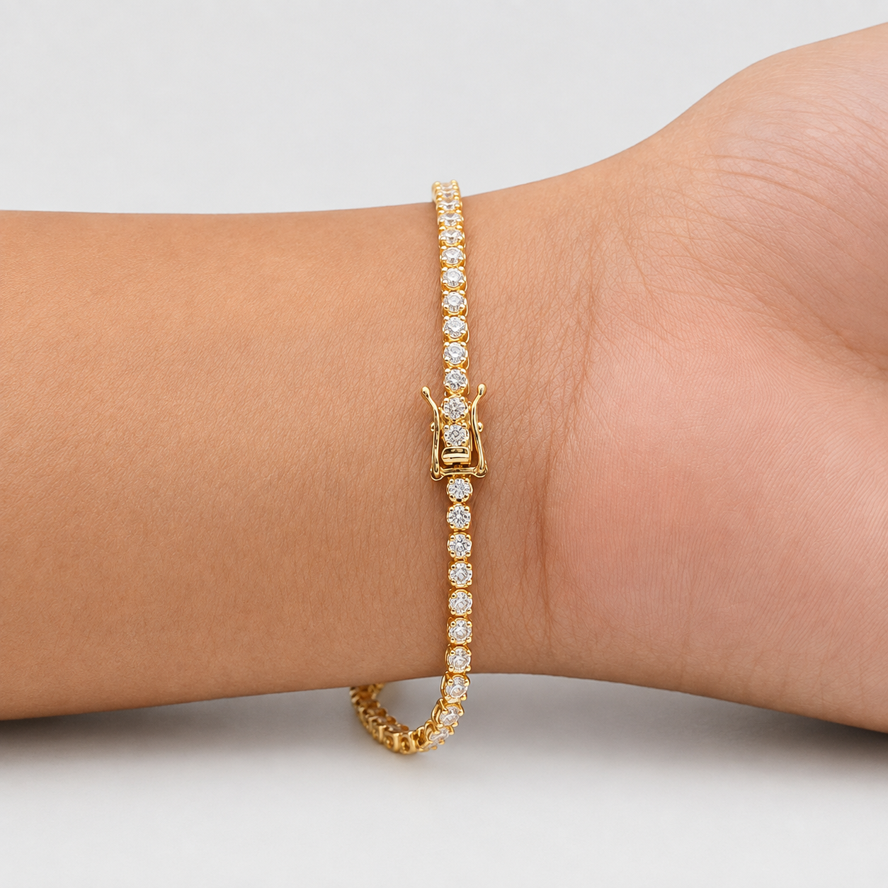4.76 Ct. Lab Grown Diamond Tennis Bracelet (EF-VS SI)
