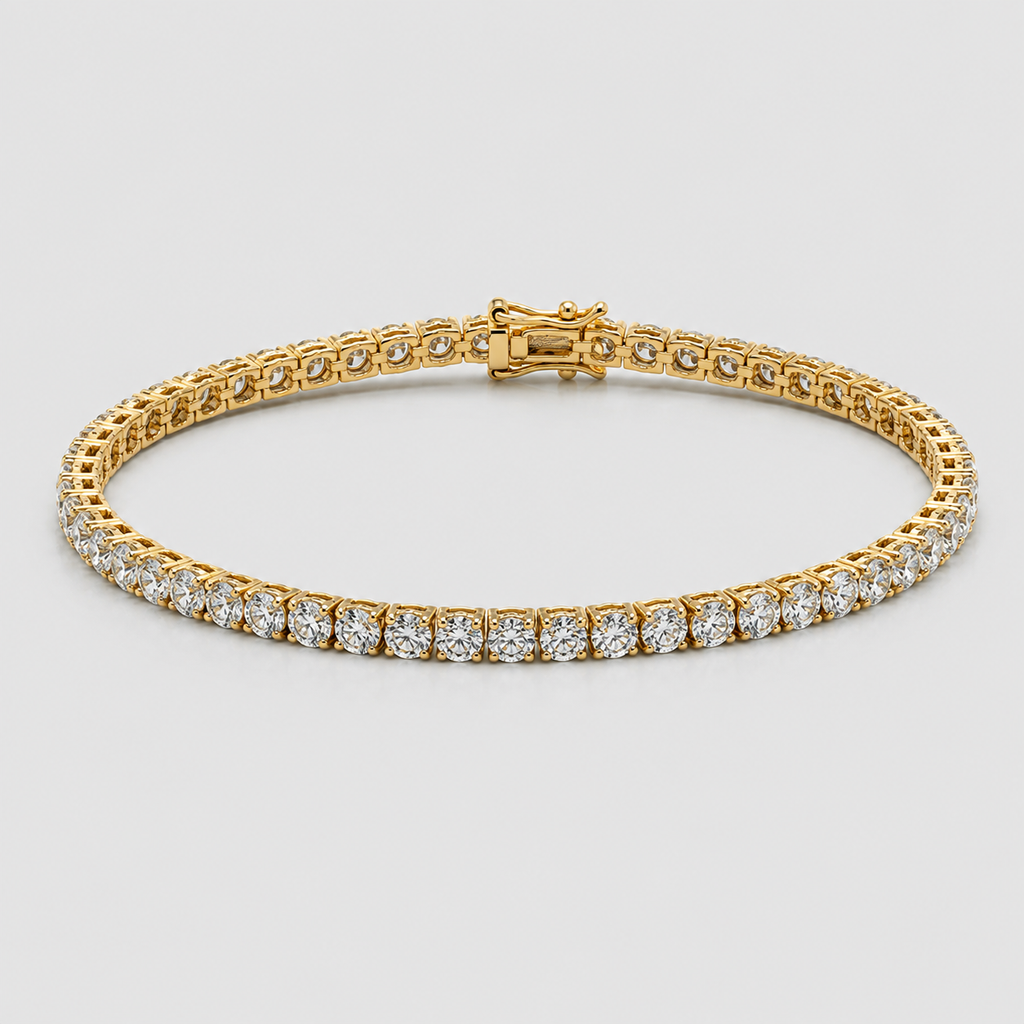 6.90 Ct. Lab Grown Diamond Tennis Bracelet (EF-VS SI)