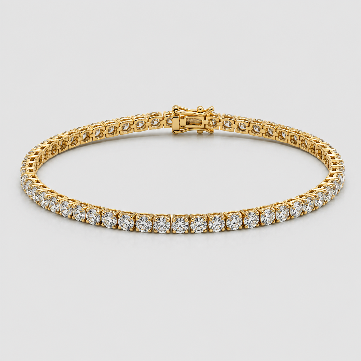 6.90 Ct. Lab Grown Diamond Tennis Bracelet (EF-VS SI)