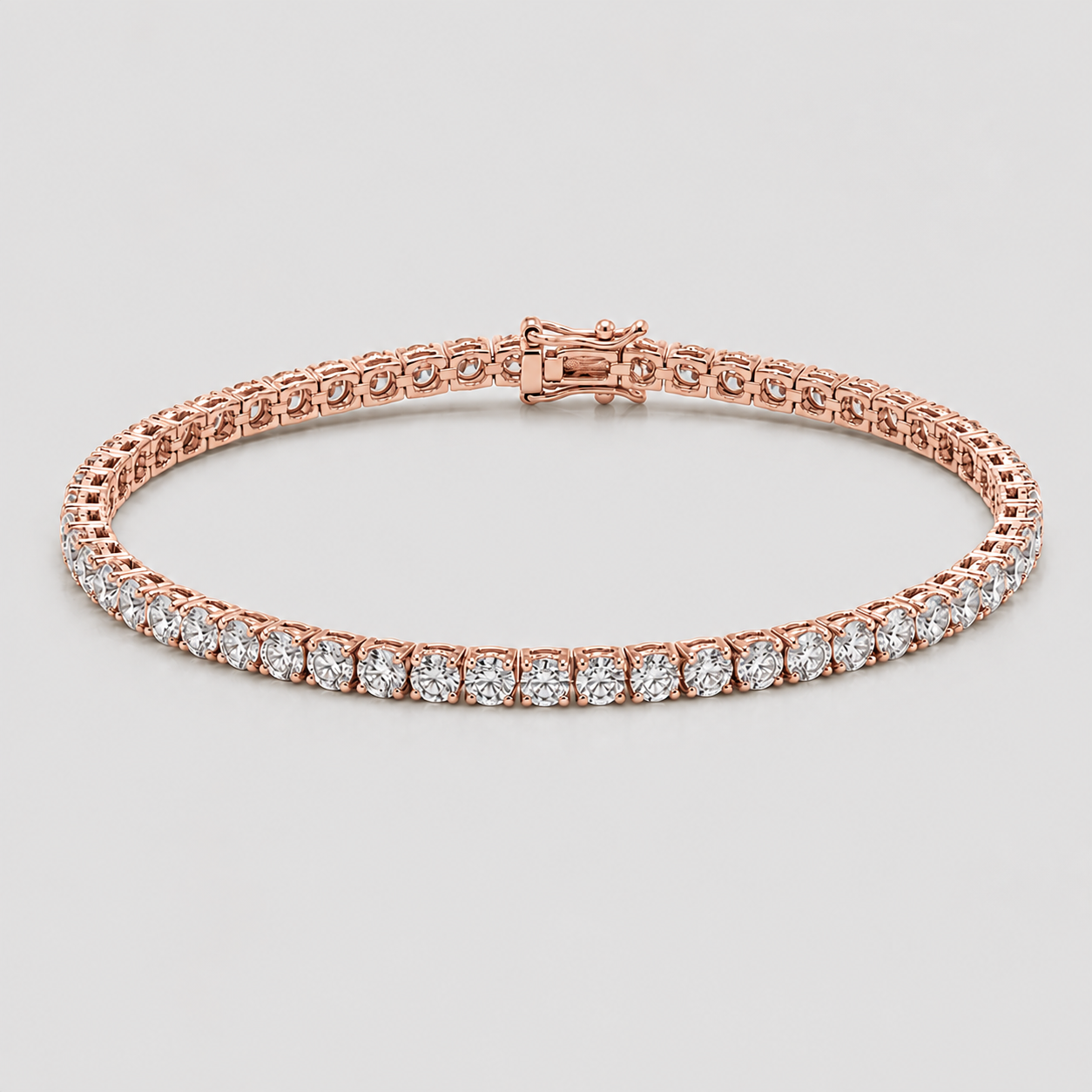 6.90 Ct. Lab Grown Diamond Tennis Bracelet (EF-VS SI)