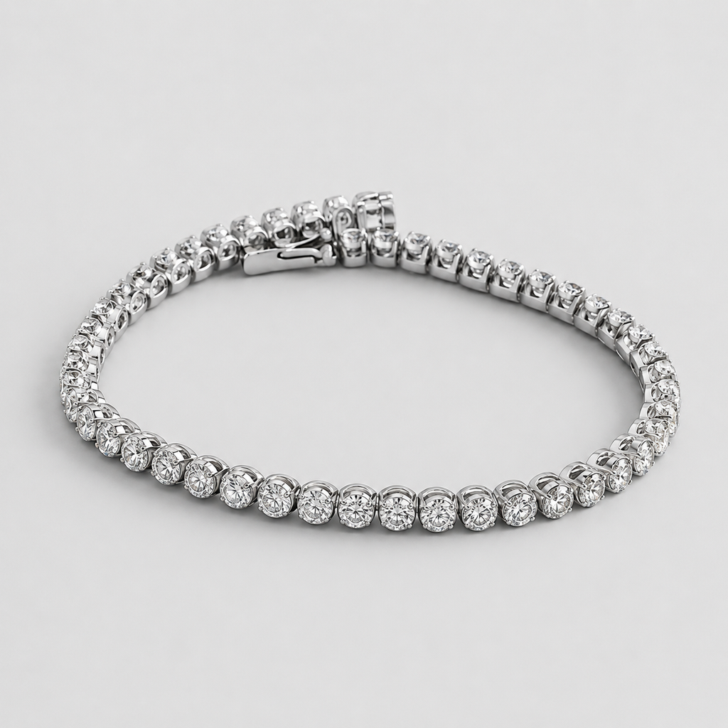 8 Ct. Lab Grown Diamond Tennis Bracelet (EF-VS SI)