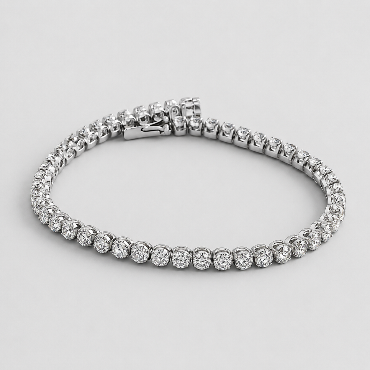 8 Ct. Lab Grown Diamond Tennis Bracelet (EF-VS SI)