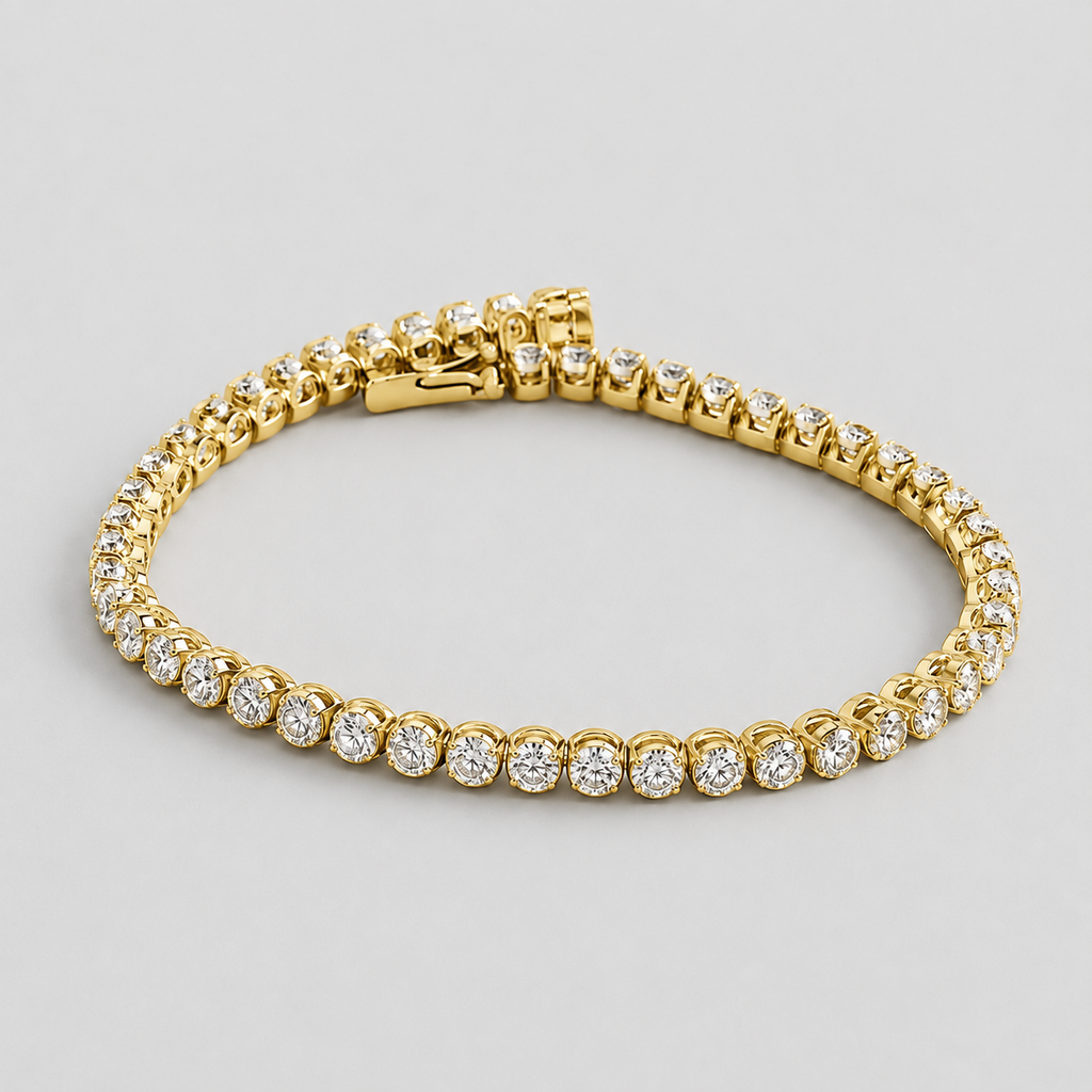 8 Ct. Lab Grown Diamond Tennis Bracelet (EF-VS SI)