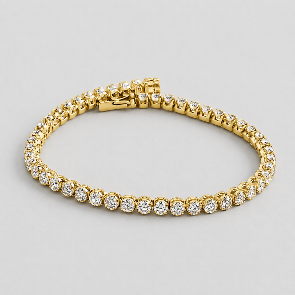 8 Ct. Lab Grown Diamond Tennis Bracelet (EF-VS SI)