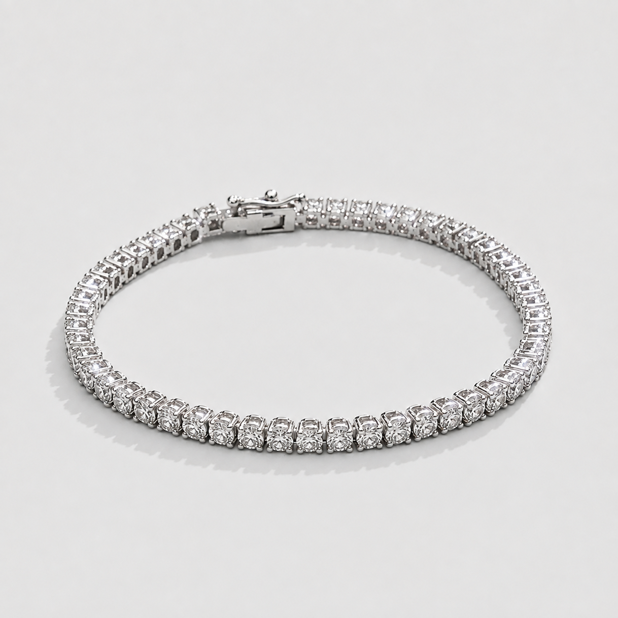 8.16 Ct. Lab Grown Diamond Tennis Bracelet (EF-VS SI)