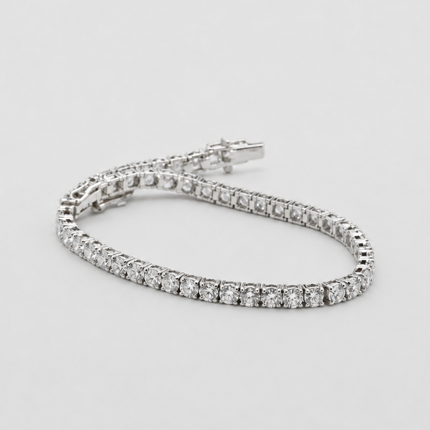 7.50 Ct. Lab Grown Diamond Tennis Bracelet (EF-VS SI)