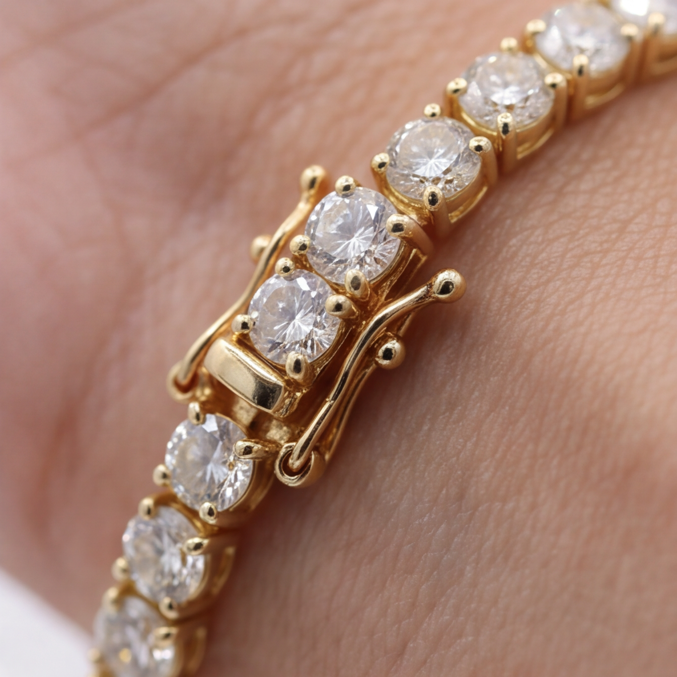 7.50 Ct. Lab Grown Diamond Tennis Bracelet (EF-VS SI)