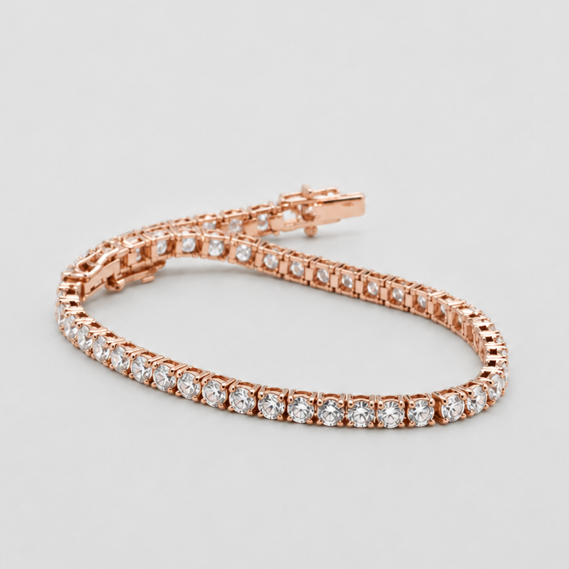 7.50 Ct. Lab Grown Diamond Tennis Bracelet (EF-VS SI)