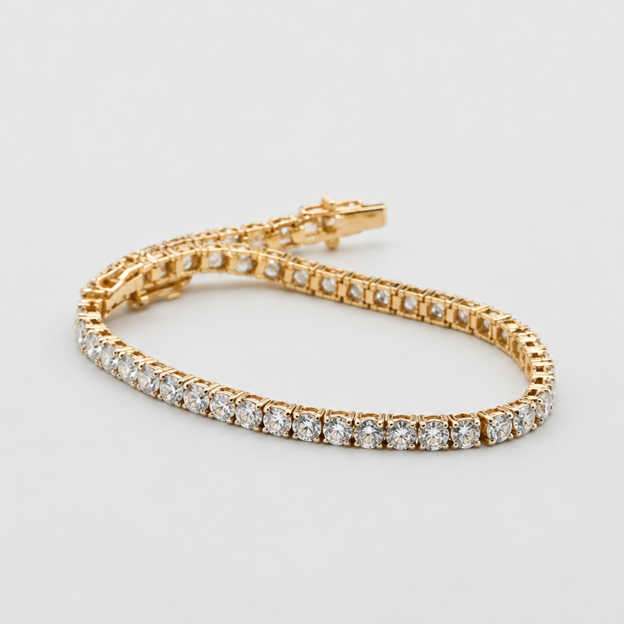 7.50 Ct. Lab Grown Diamond Tennis Bracelet (EF-VS SI)