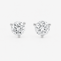 2 Ct. Lab Grown Diamond Round Cut Stud Earrings (VS-EF)
