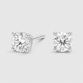 Round Cut Lab Grown Diamond Stud Earrings 0.50 Ct. (VS-EF)