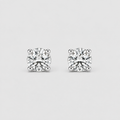 Lab Grown Diamond Round Cut Stud Earrings 0.25 Ct. (EF/VVS-VS)