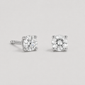 Lab Grown Diamond Round Cut 0.75 Ct. Stud Earrings (VS-EF)