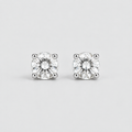 Lab Grown Diamond Round Cut 0.75 Ct. Stud Earrings (EF/VVS-VS)
