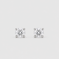 4 Ct. Lab-Grown Diamond Round-Cut Studs Earrings (EF/VVS-VS)