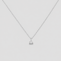 3 Prong Setting Round Lab Grown Diamond 0.75 Ct. Solitaire Pendant (VS-EF)