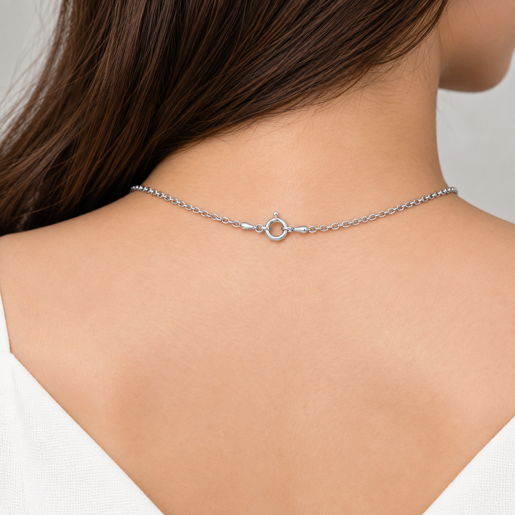 2 Ct. Lab Grown Diamond Round Solitaire Pendant Necklace (VS-EF)