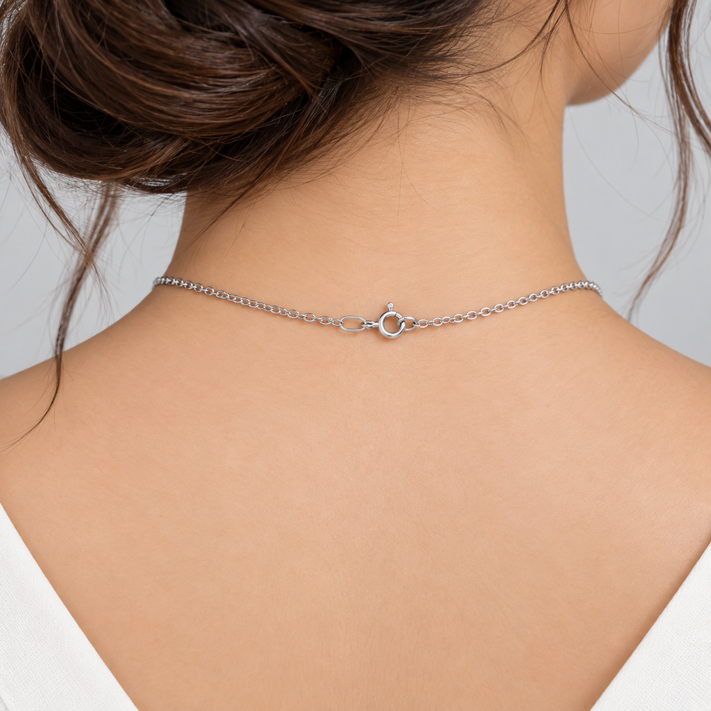 1 Ct. Lab Grown Diamond Heart Cut Solitaire Pendant Necklace (VS-EF)