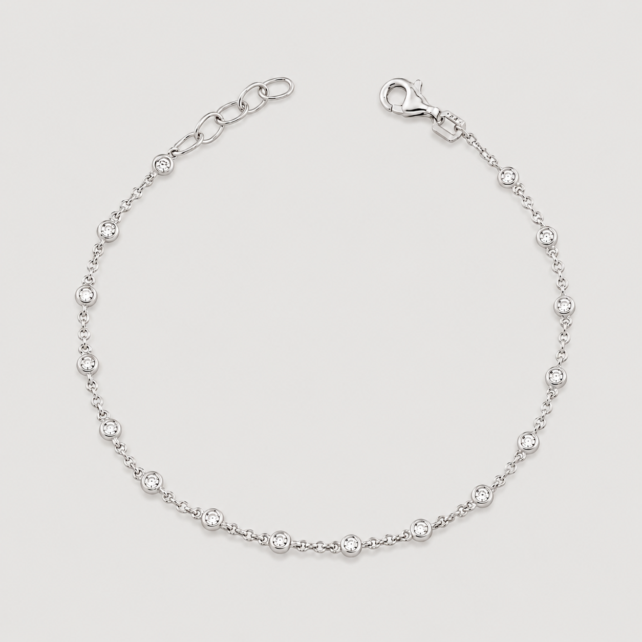 Lab Grown Diamond Station Bracelet 0.50 Ct. (EF-VS SI)