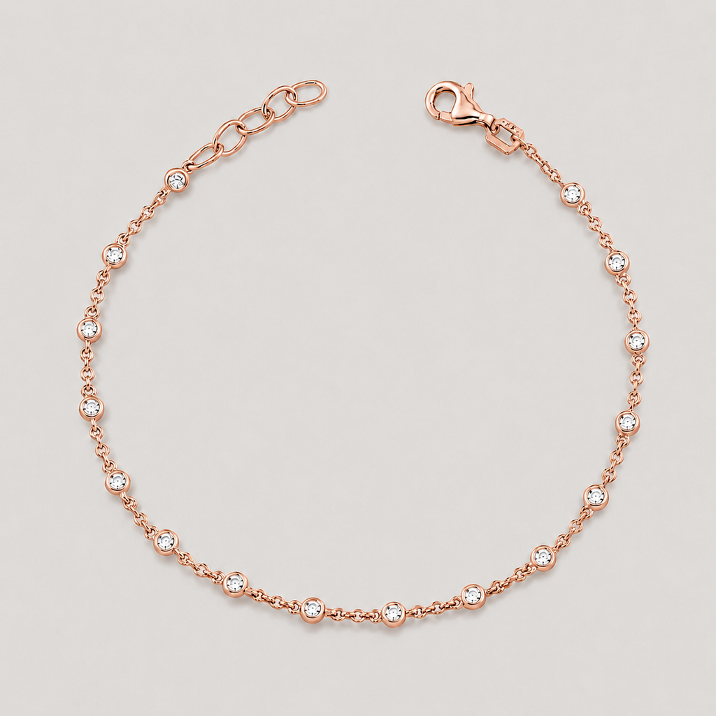 Lab Grown Diamond Station Bracelet 0.50 Ct. (EF-VS SI)