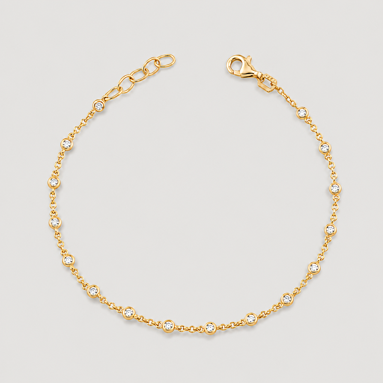 Lab Grown Diamond Station Bracelet 0.50 Ct. (EF-VS SI)