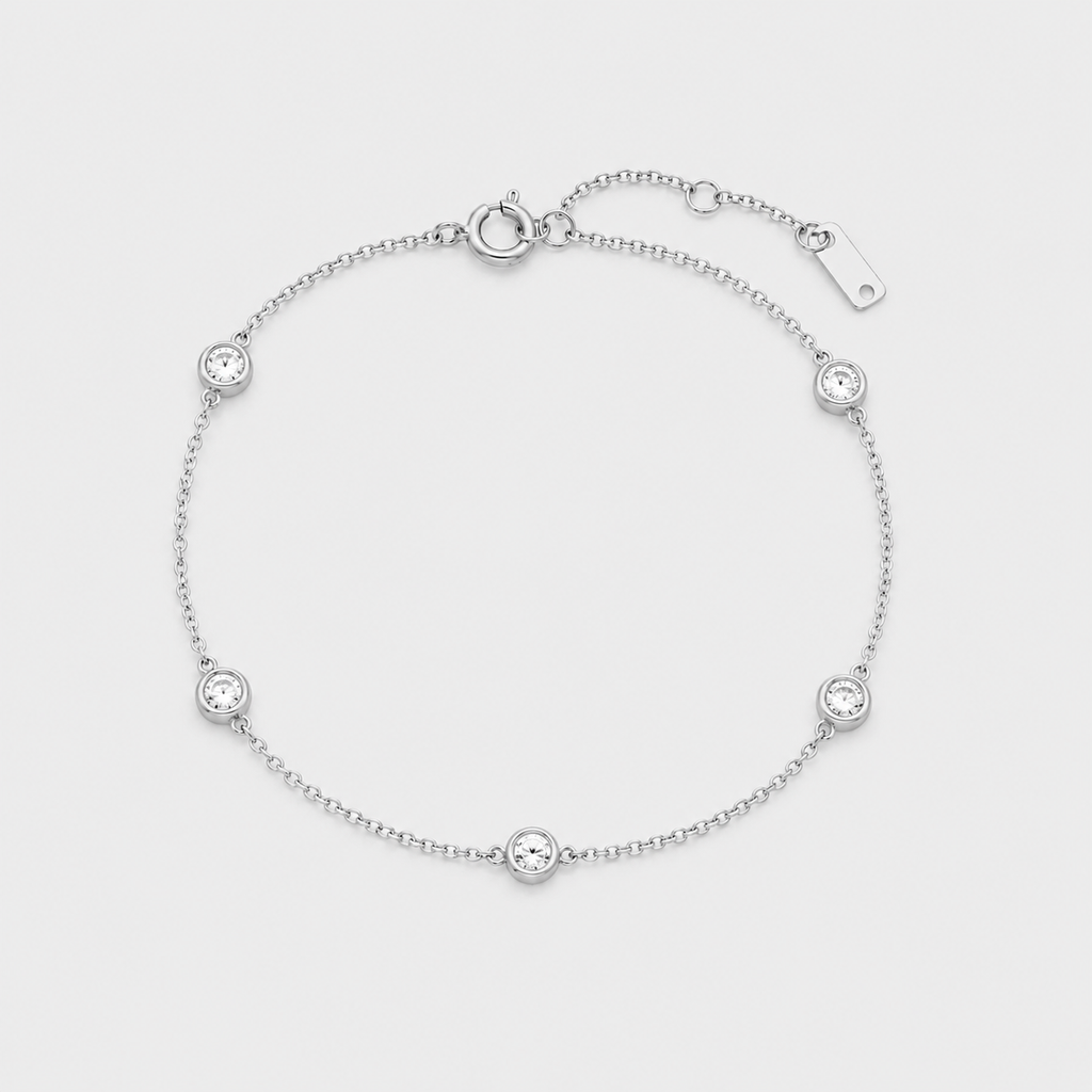 Lab Grown Diamond Station Bracelet 0.85 Ct. (EF-VS SI)