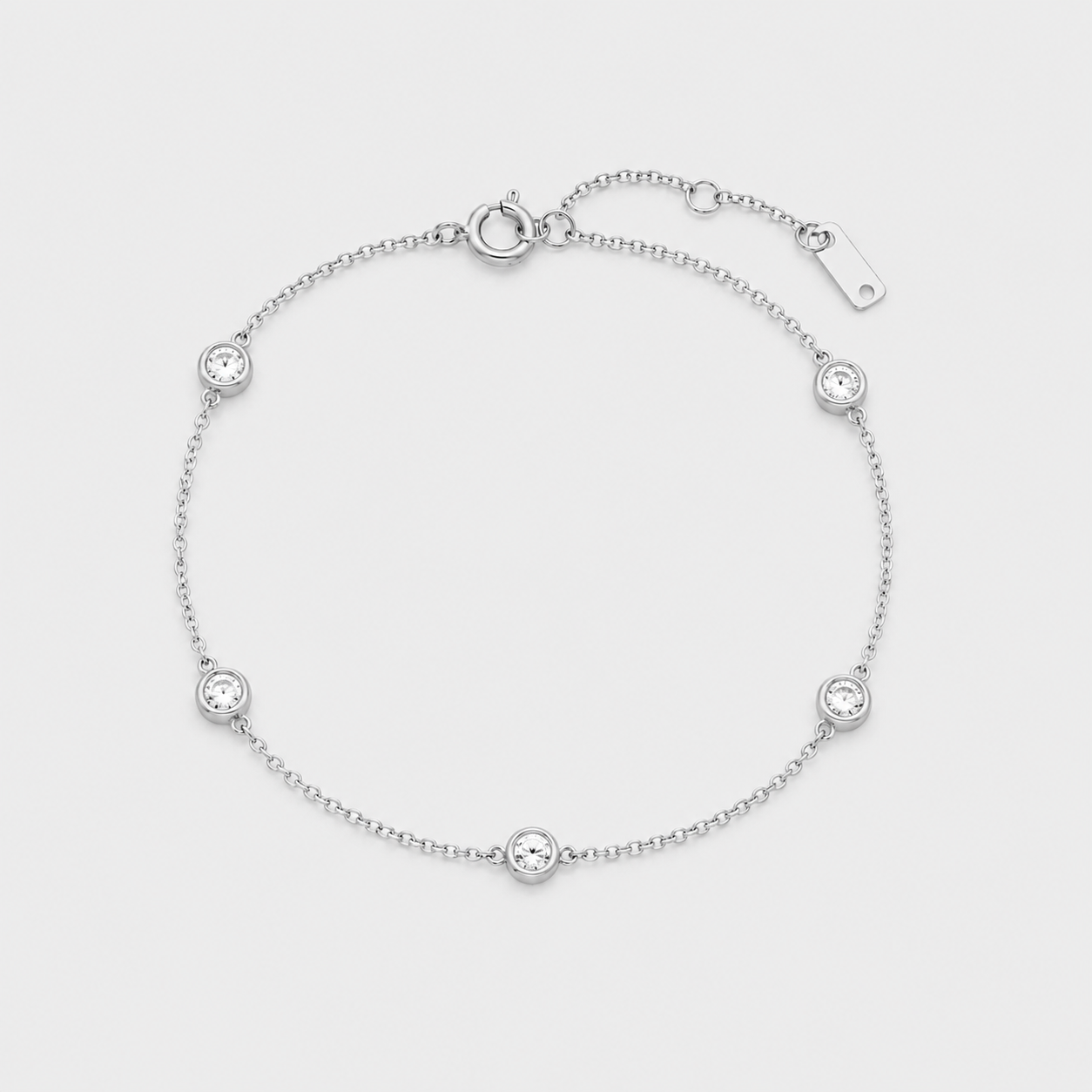 Lab Grown Diamond Station Bracelet 0.85 Ct. (EF-VS SI)