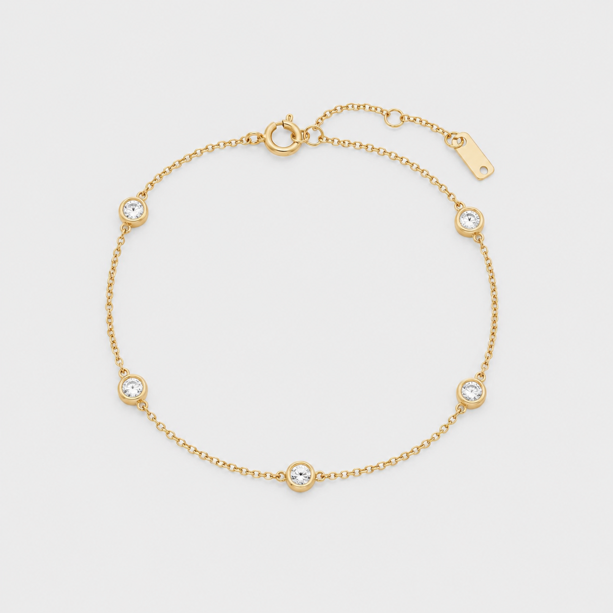 Lab Grown Diamond Station Bracelet 0.85 Ct. (EF-VS SI)