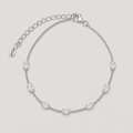 1.47 Ct. Lab Grown Diamond Oval Cut Station Bracelet (EF-VS)