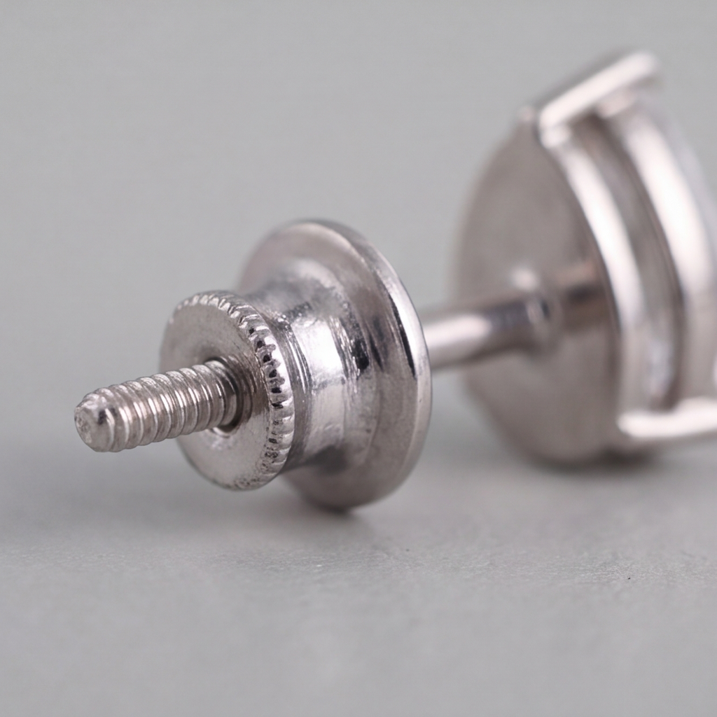 3 Ct. Lab Grown Diamond Pear Cut Stud Earrings (VS-EF)