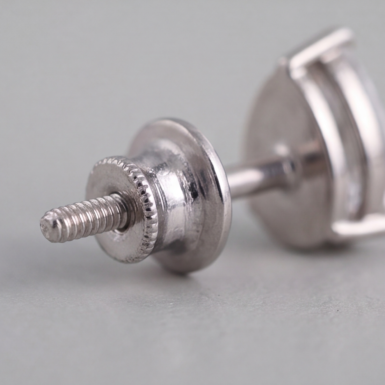 3 Ct. Lab Grown Diamond Pear Cut Stud Earrings (VS-EF)