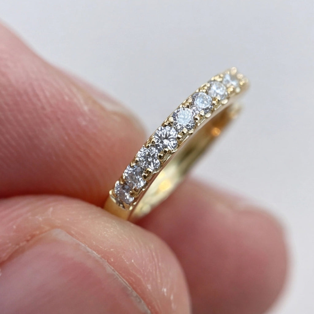 Round Cut Lab Grown Diamond 0.30 Ct. Hoop Earrings (EF-VS)