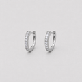 Round Cut Lab Grown Diamond 0.30 Ct. Hoop Earrings (EF-VS)