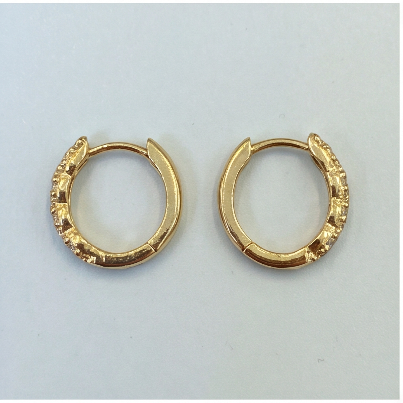 Lab-Grown Diamond Hoop Earrings 0.40 Ct. (VS-EF)