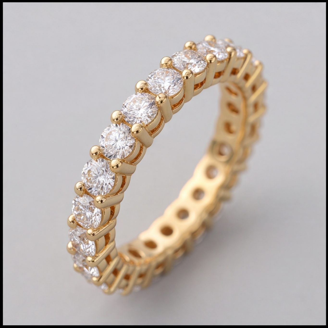 1.90 Ct. Lab Grown Diamond Eternity Band Ring (VS-EF)